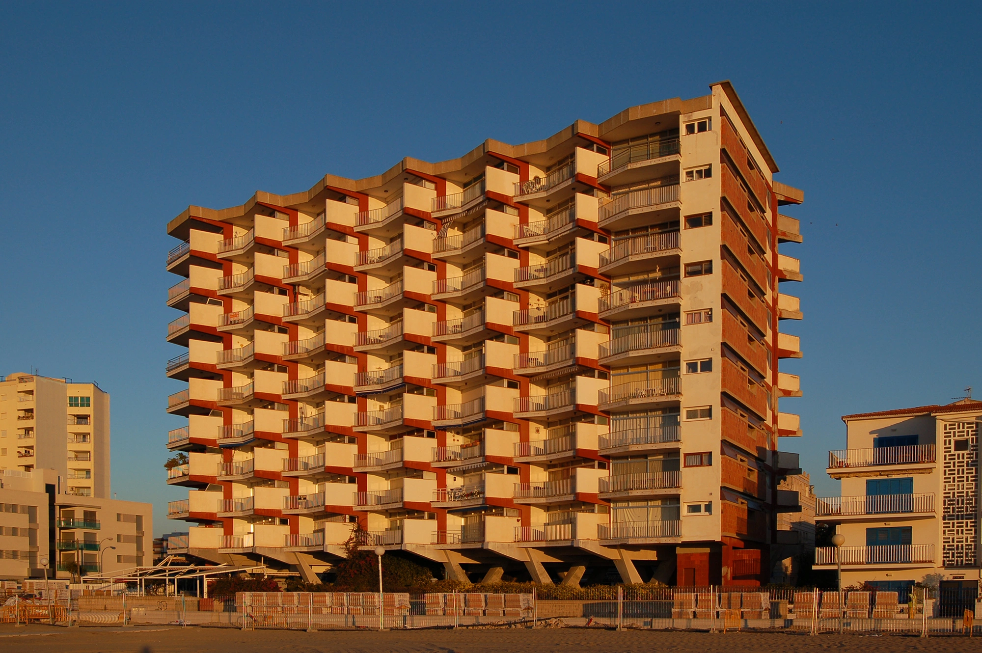 Seaside building 
