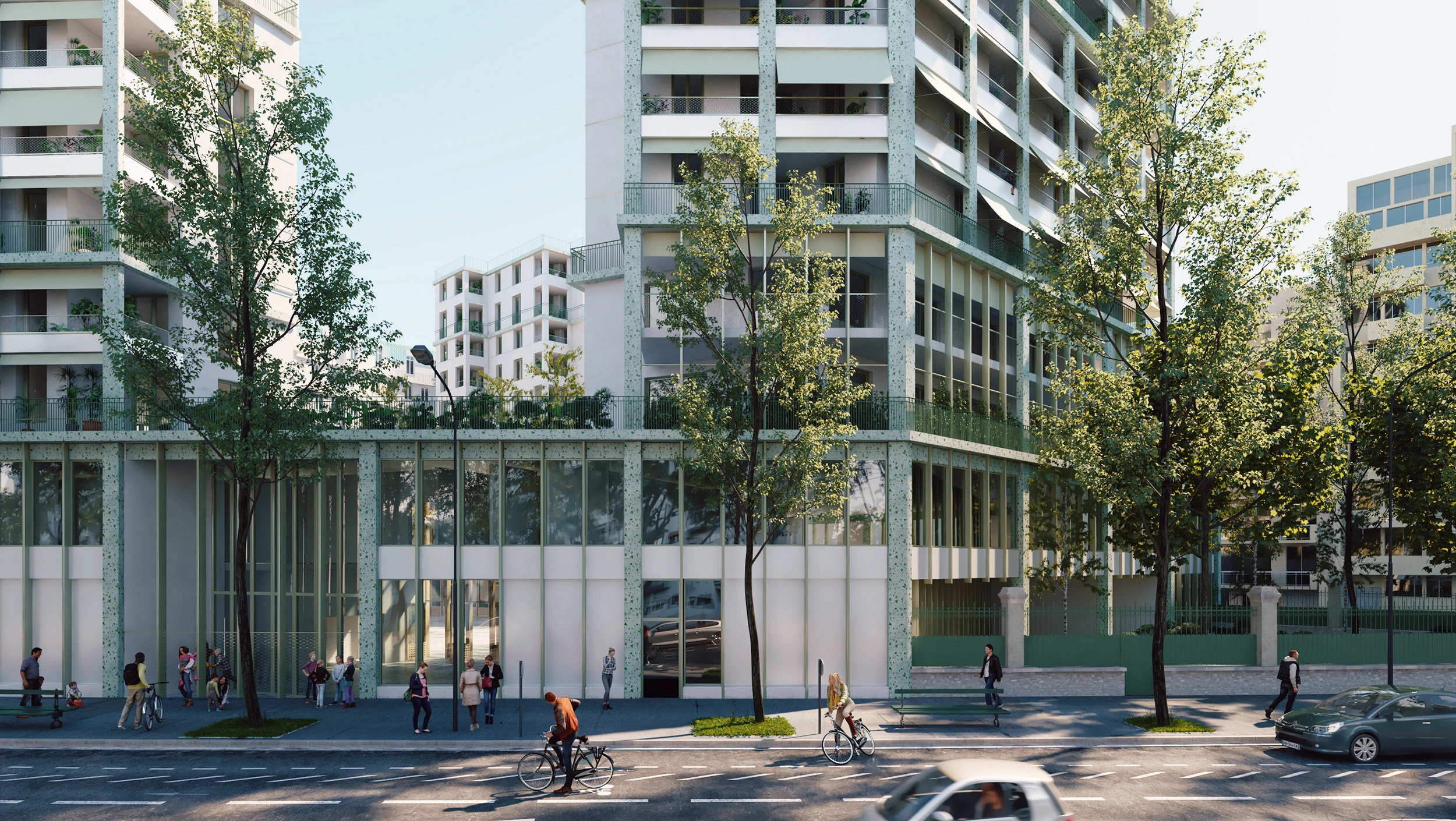 ECOLE, CRECHE ET LOGEMENTS
