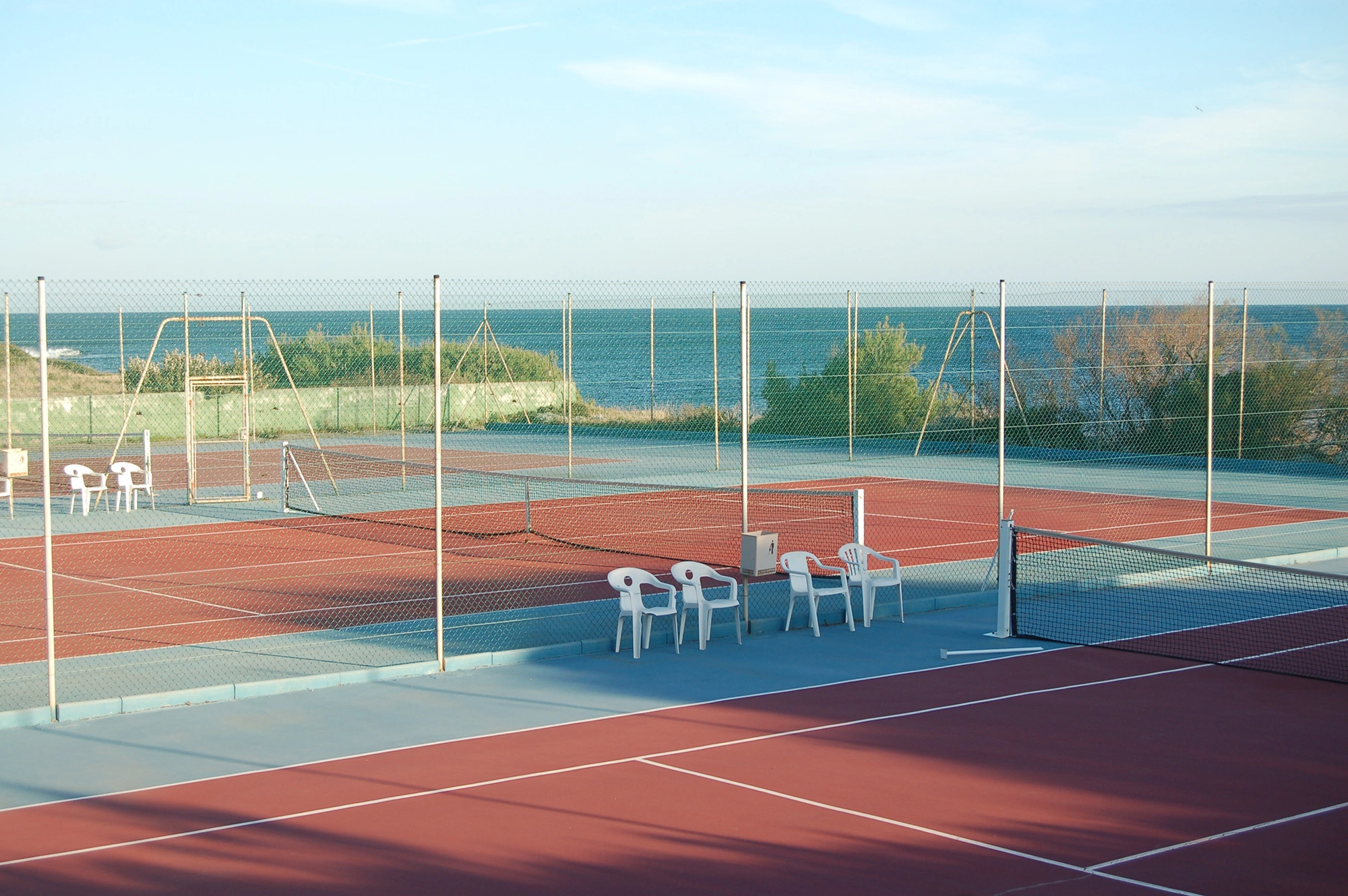 The most beautiful tennis court 