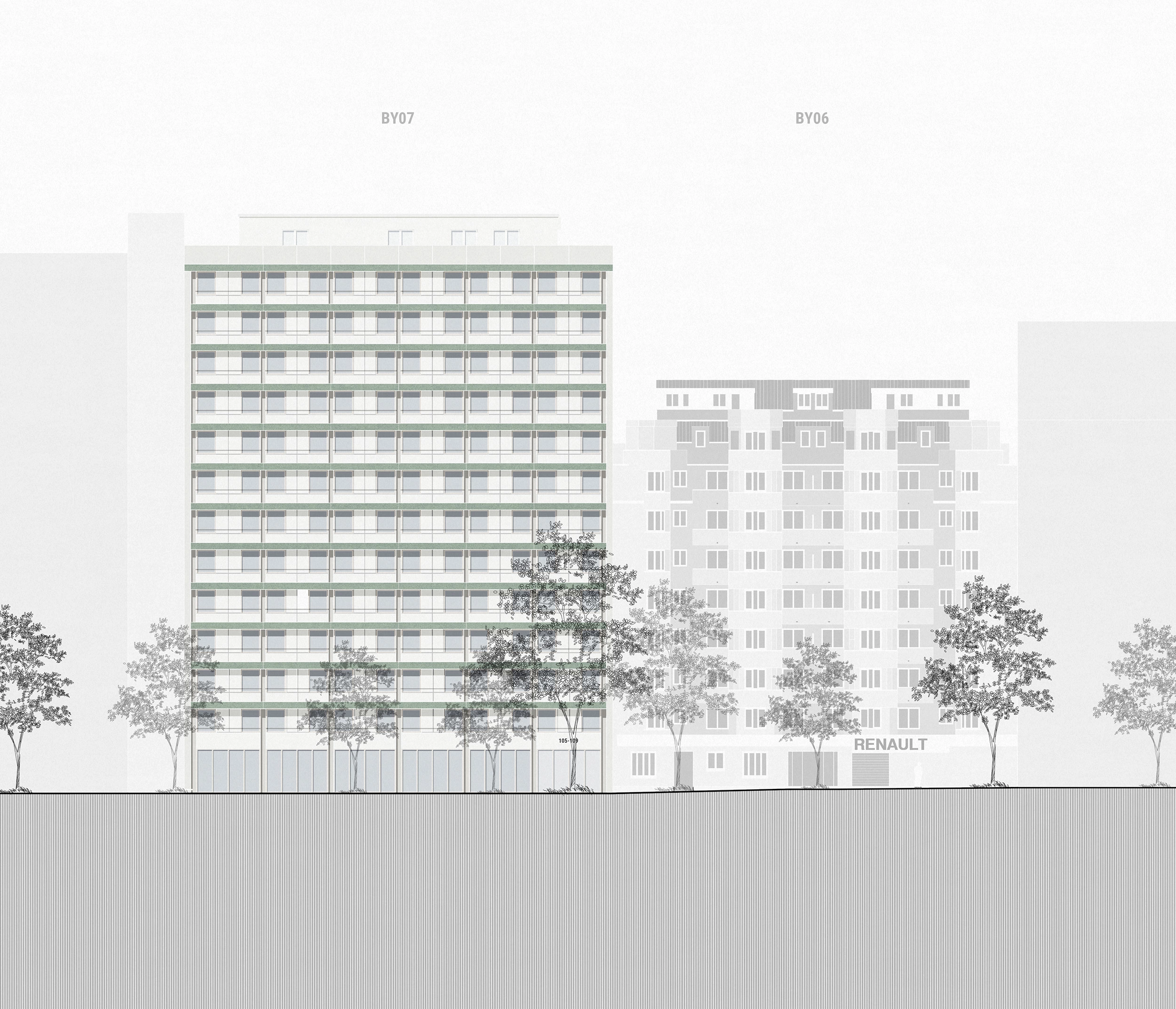 TRANSFORMATION DE BUREAUX EN LOGEMENTS - MACDONALD - 5 