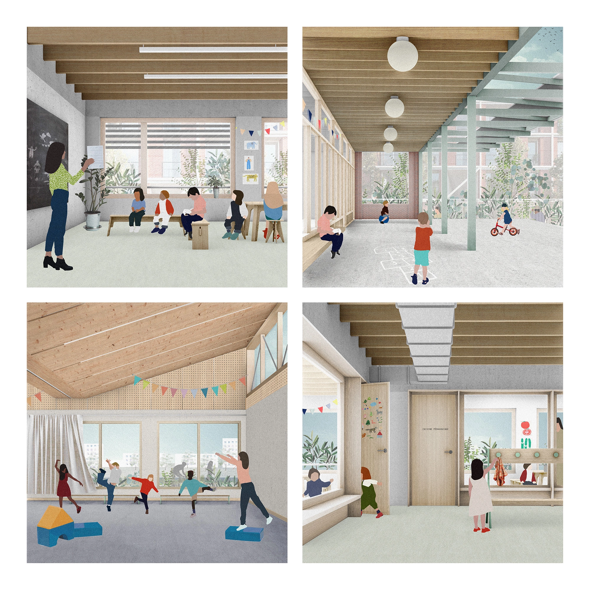 GROUPE SCOLAIRE- LES DEUX RIVES - 6 