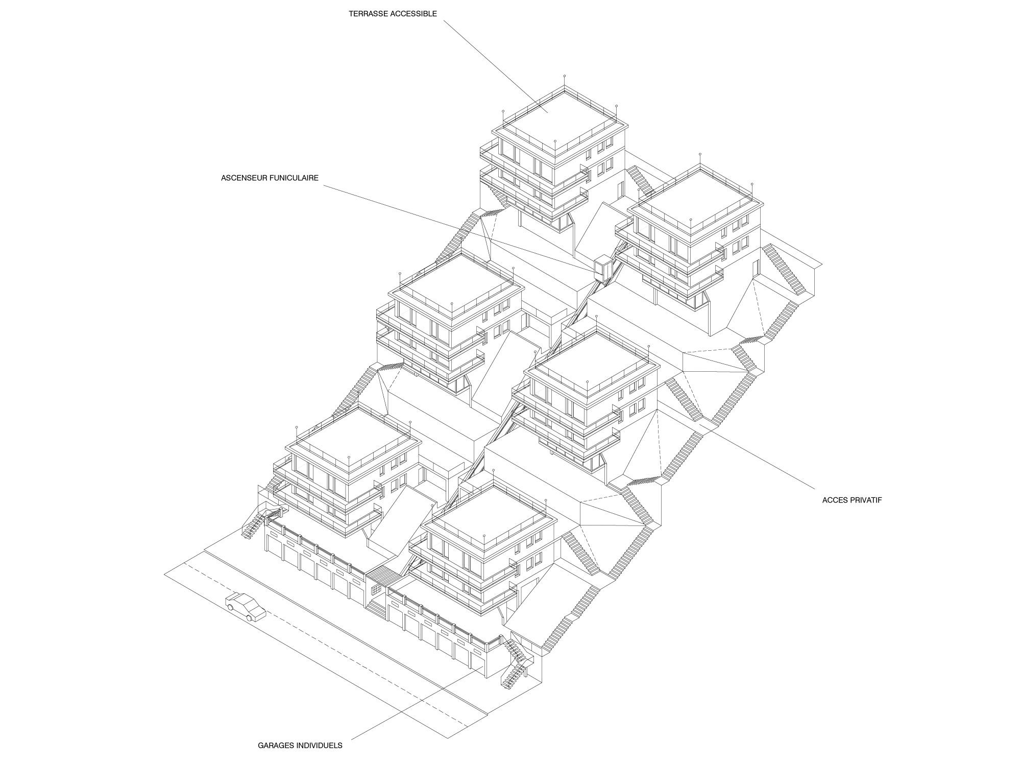 Cable-car dwellings - 2 
