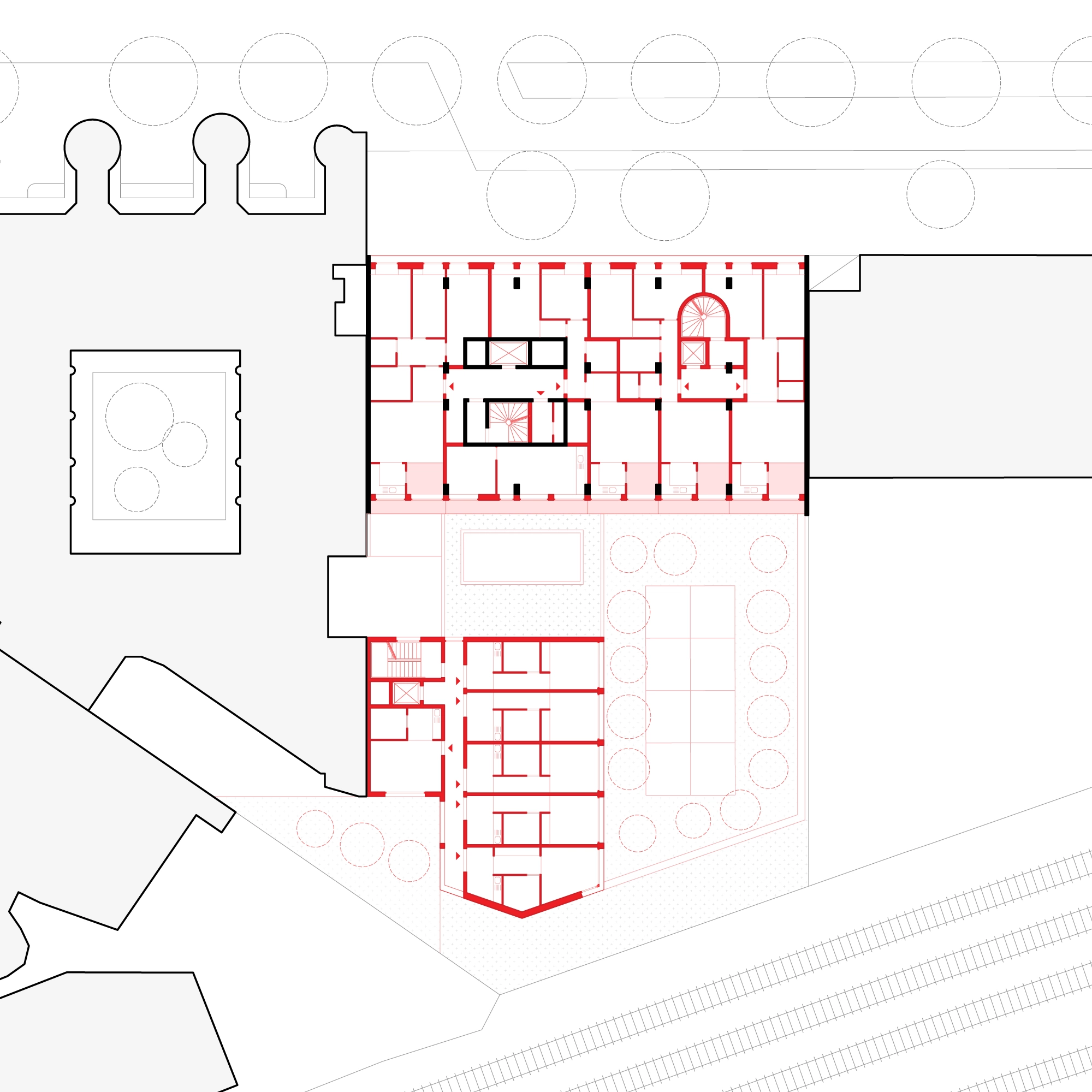 TRANSFORMATION DE BUREAUX EN LOGEMENTS - MACDONALD - 3 