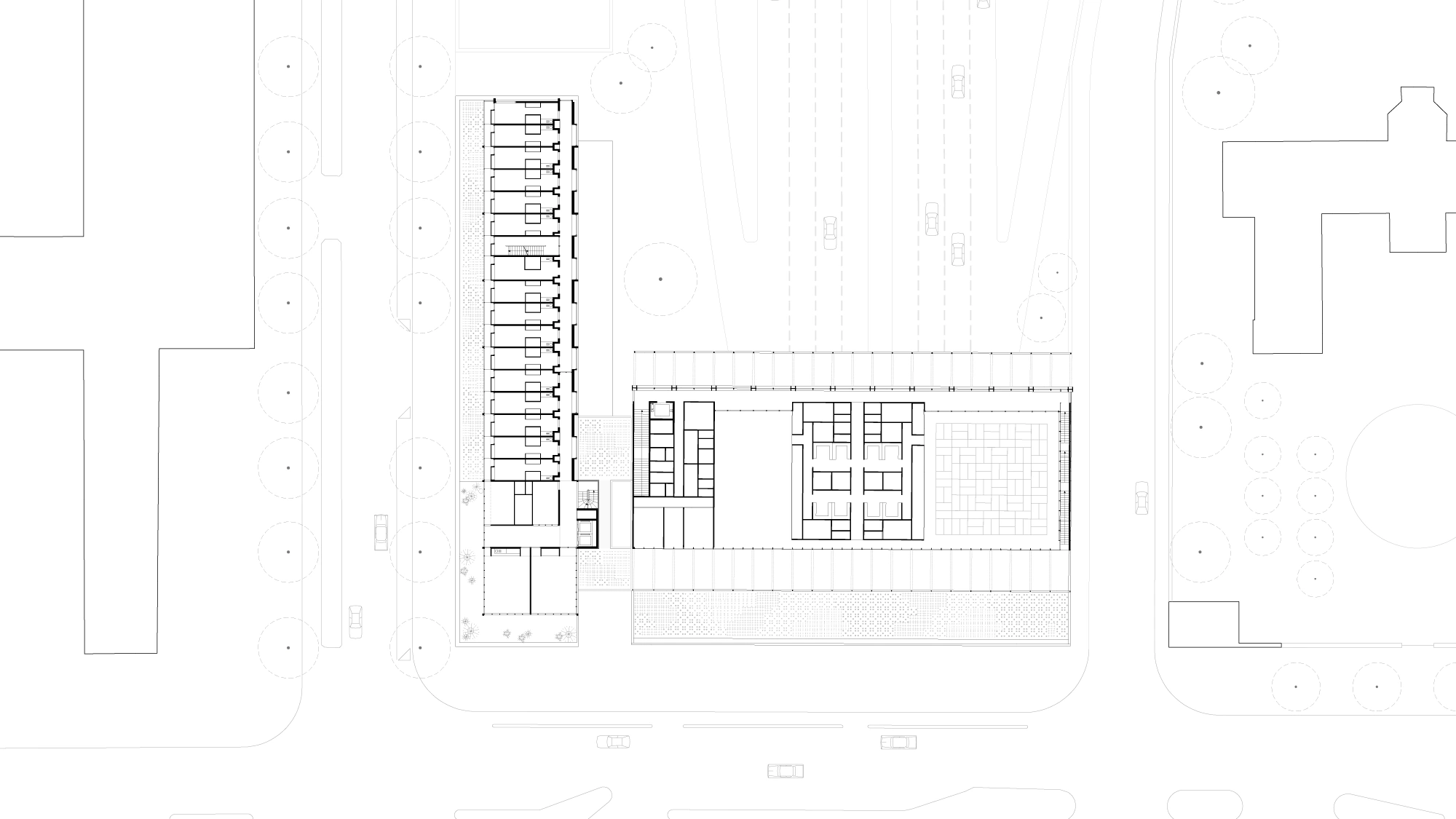 GYM AND STUDENT RESIDENCE - 4 