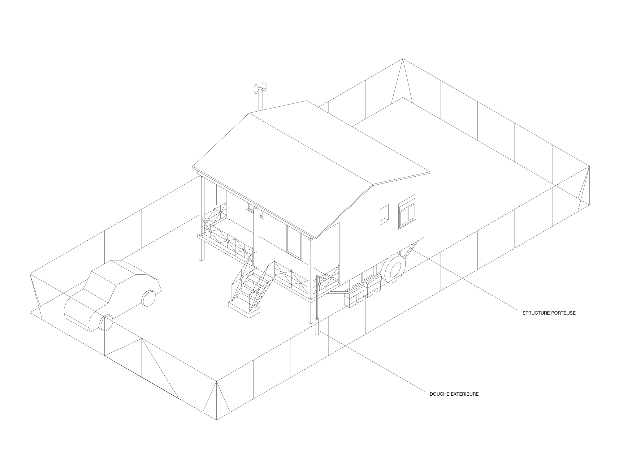Beached house - 1 