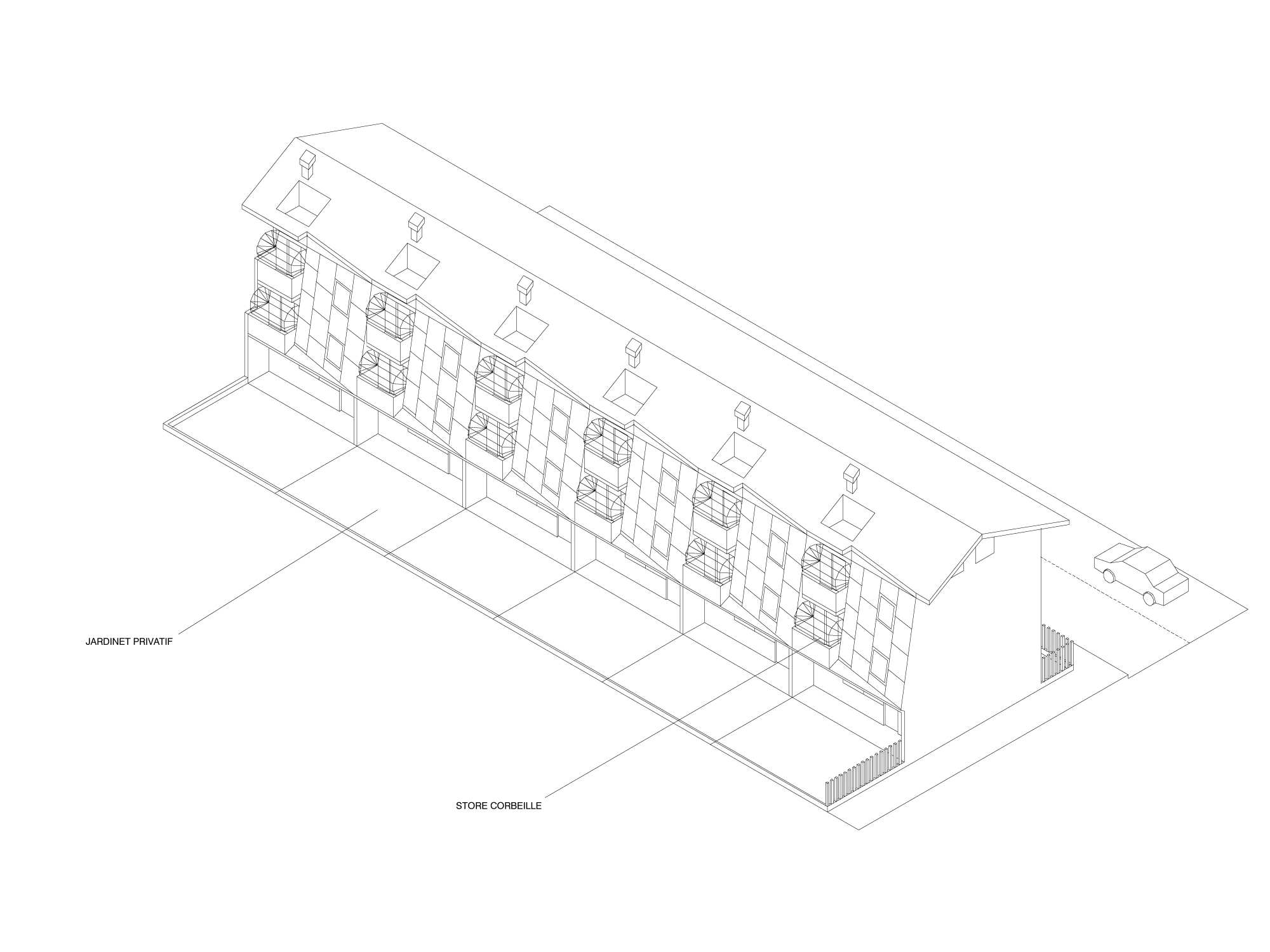Deformed house - 1 