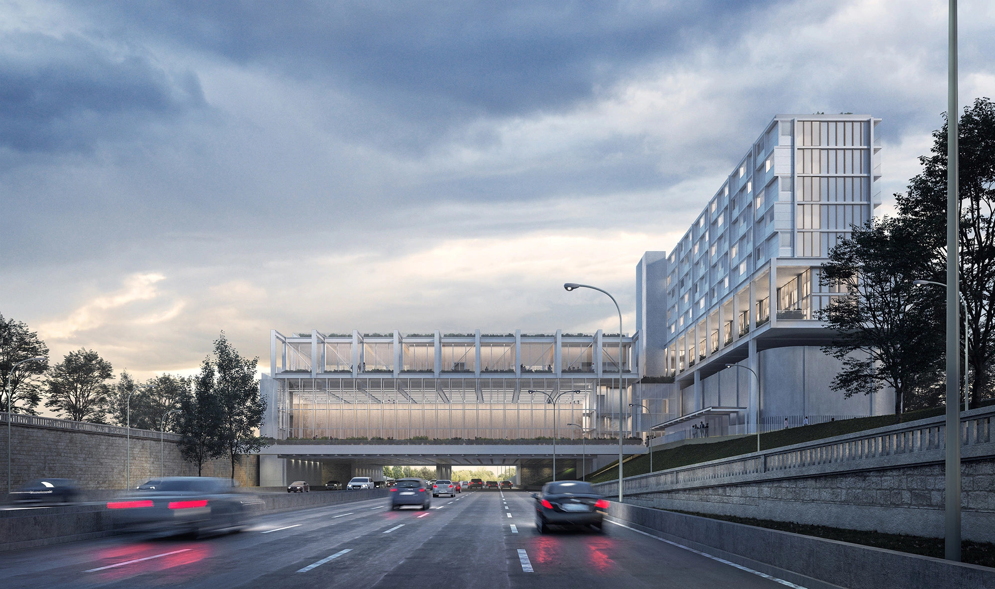 GYM AND STUDENT RESIDENCE - 1 