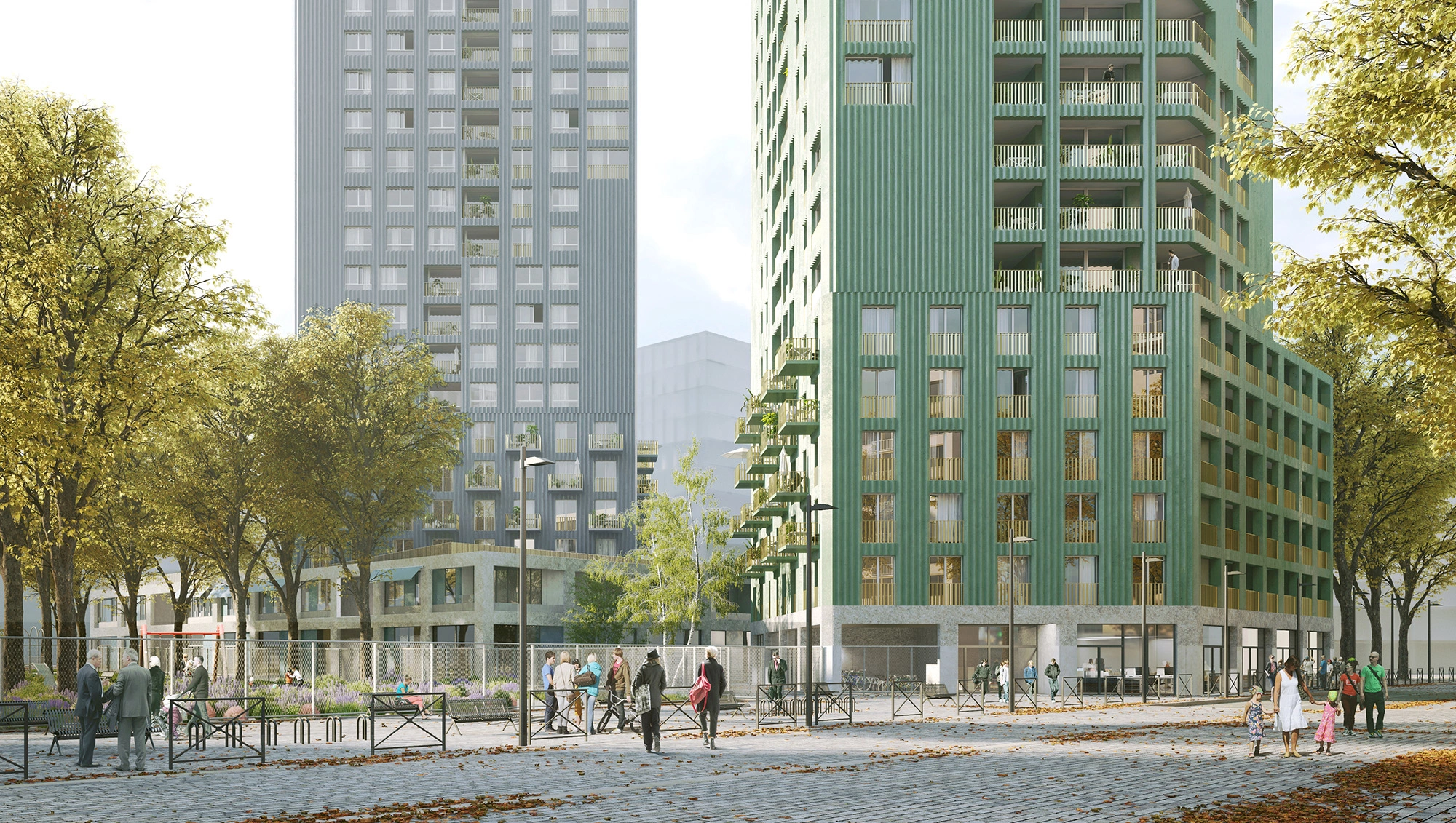 COLLECTIVE HOUSING UNITS - CHAPELLE INTERNATIONAL