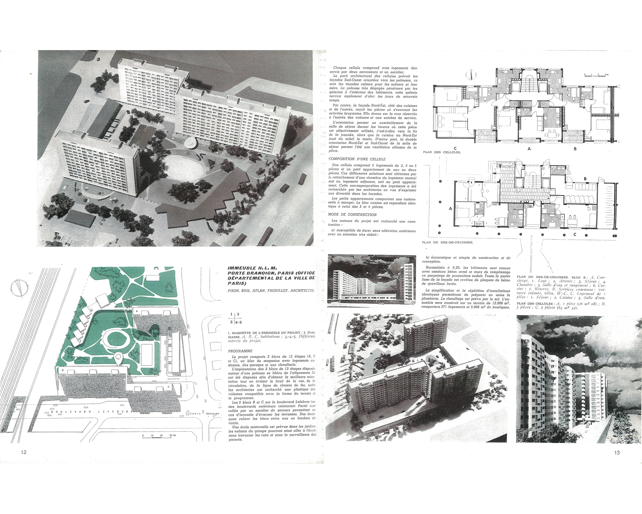 RESTRUCTURATION DE L'ILOT BRANCION - 2 