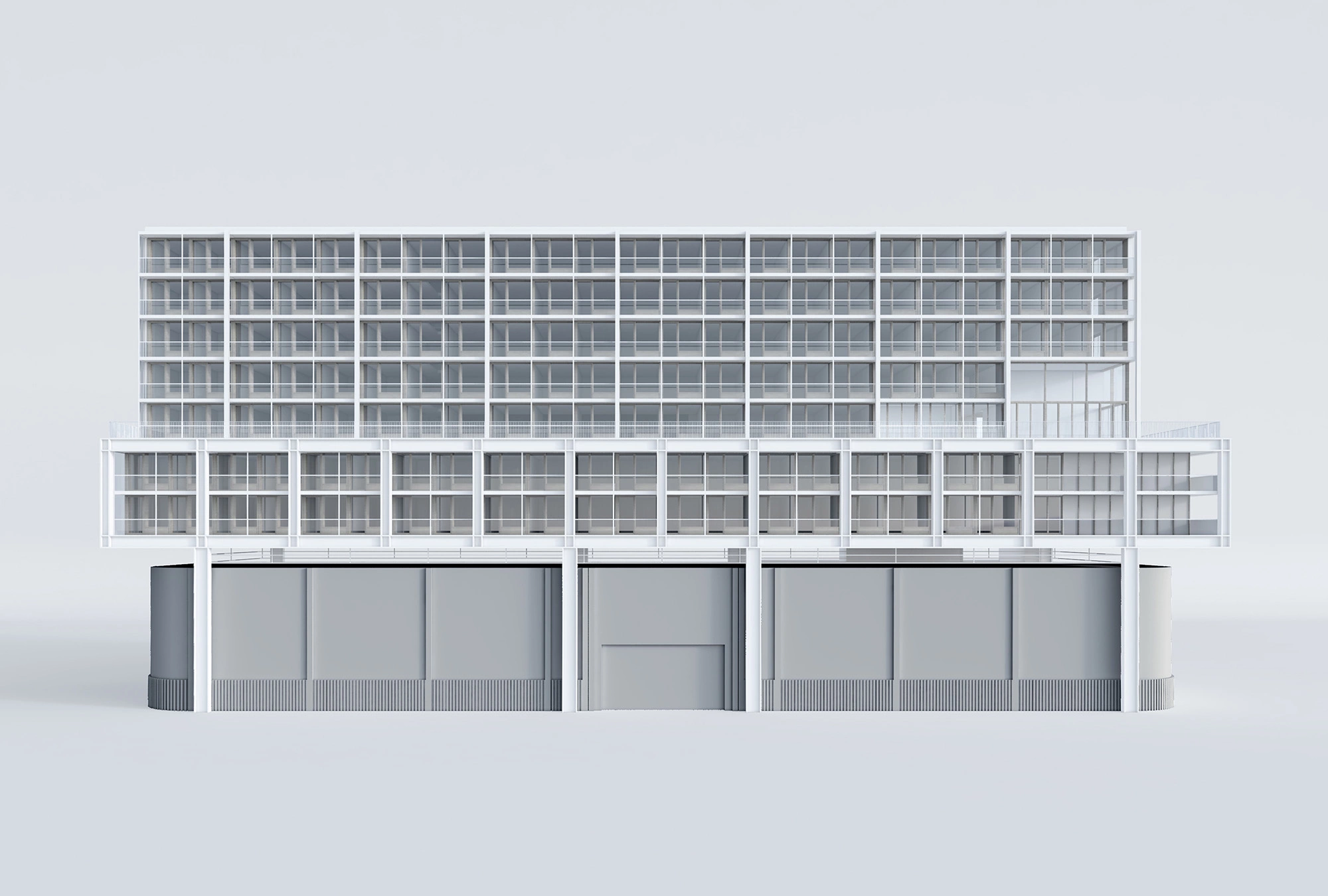 GYM AND STUDENT RESIDENCE - 8 