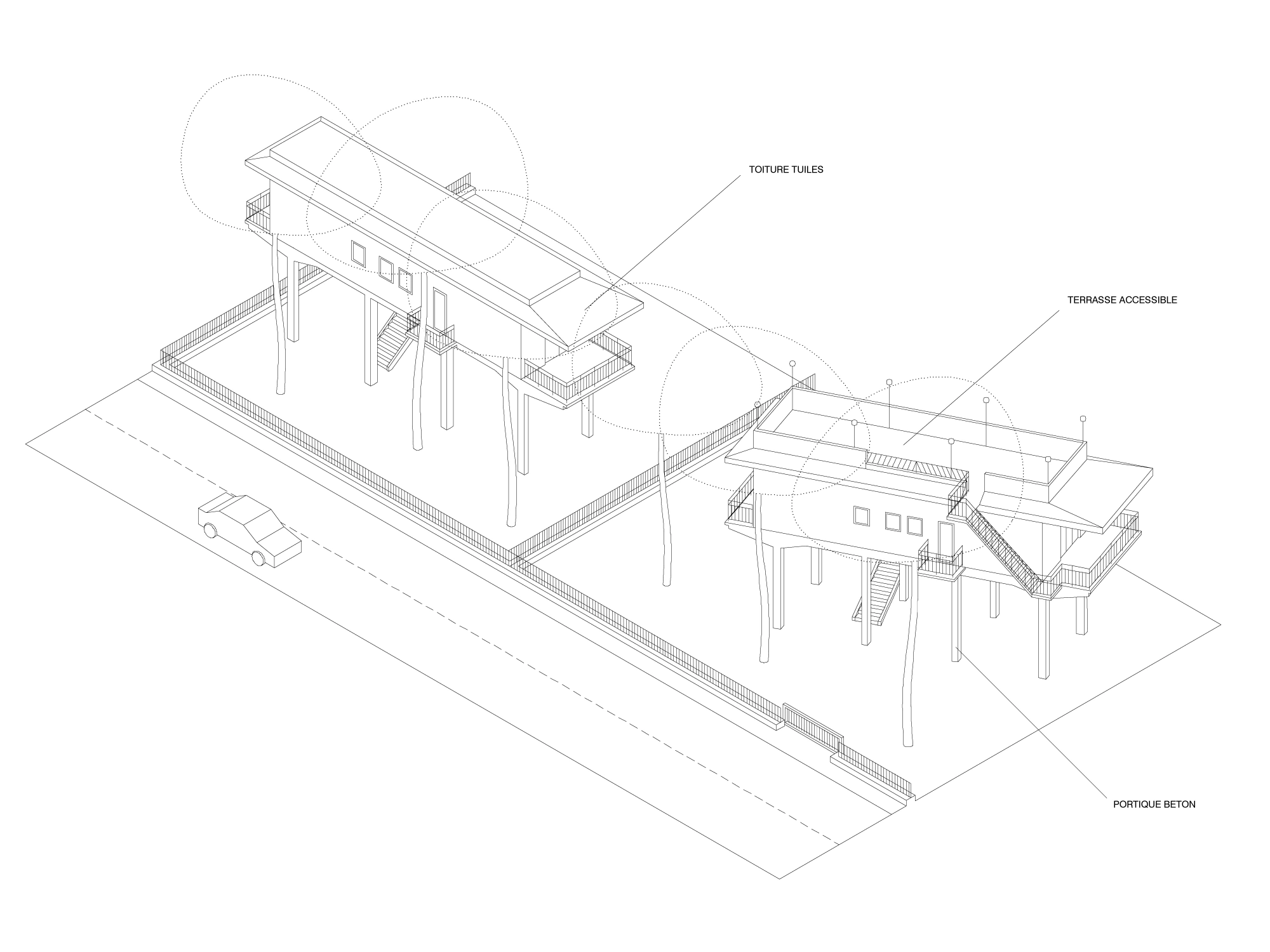 House on stilts - 2 